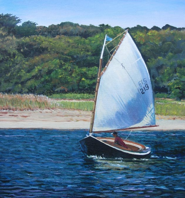 A Late August Sail – SOLD!